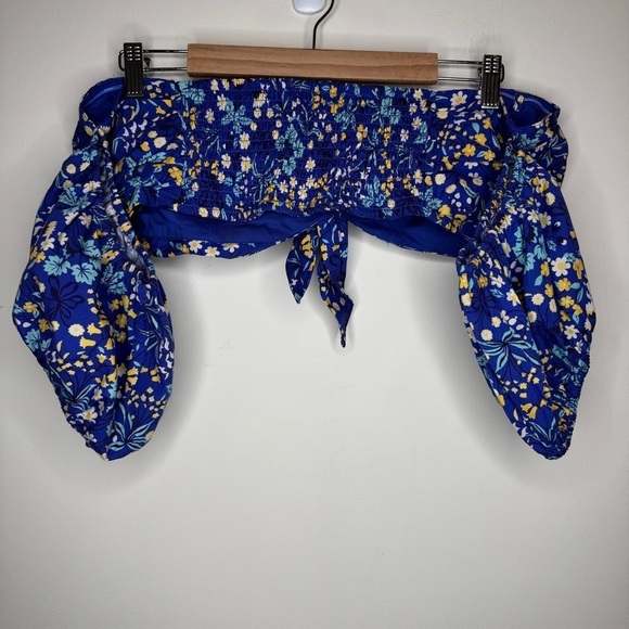 Maeve Blue Floral Skirt Set Size XL - Picture 8 of 9